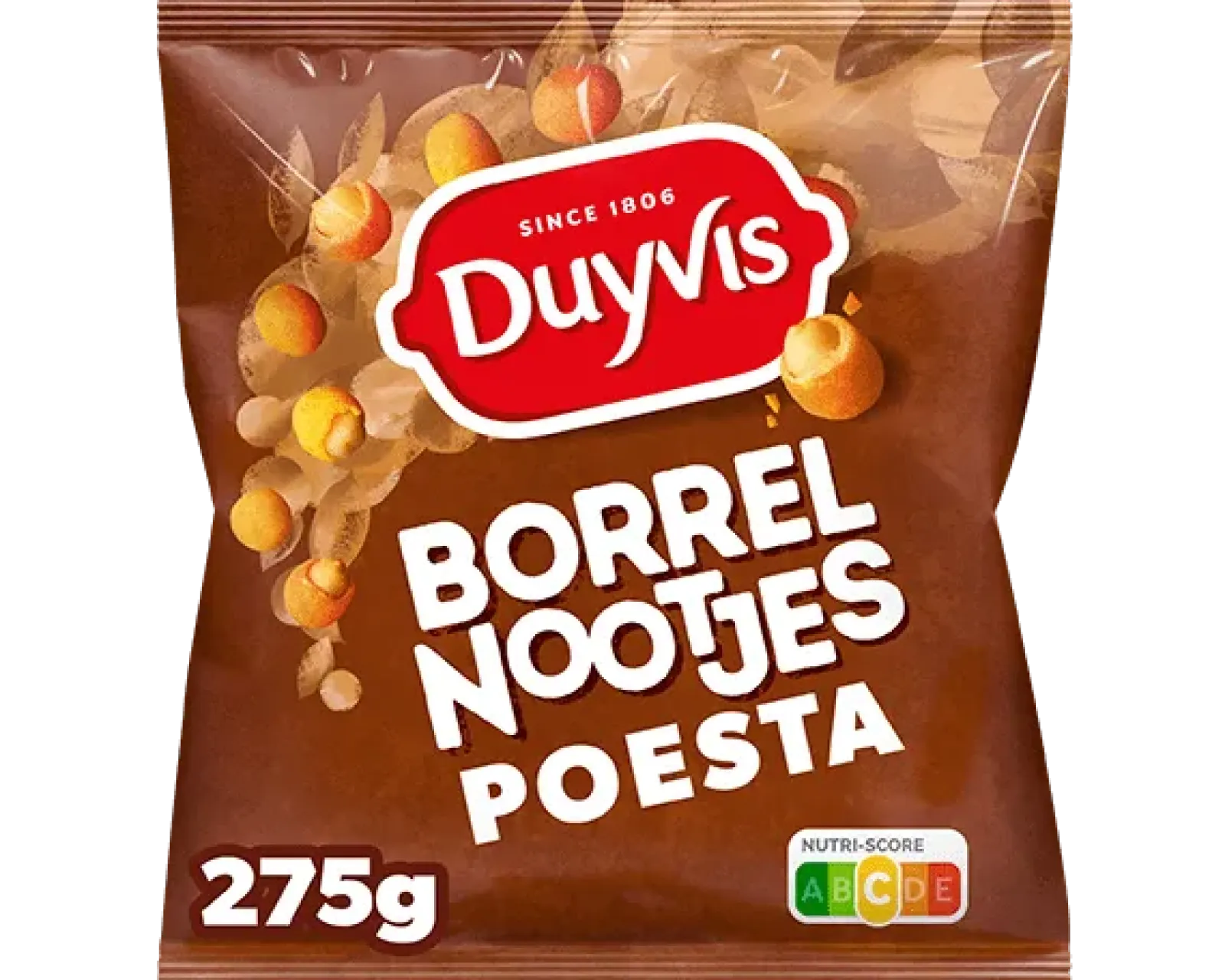 Duyvis Borrelnootjes Poesta (8x 275gr) New