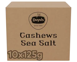 Duyvis Cashews Sea Salt (10x 125gr)