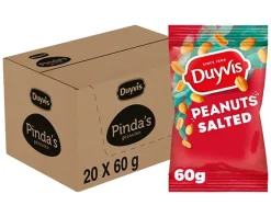 Duyvis Pinda’s Gezouten Portiepack (20x 60gr) Clearance