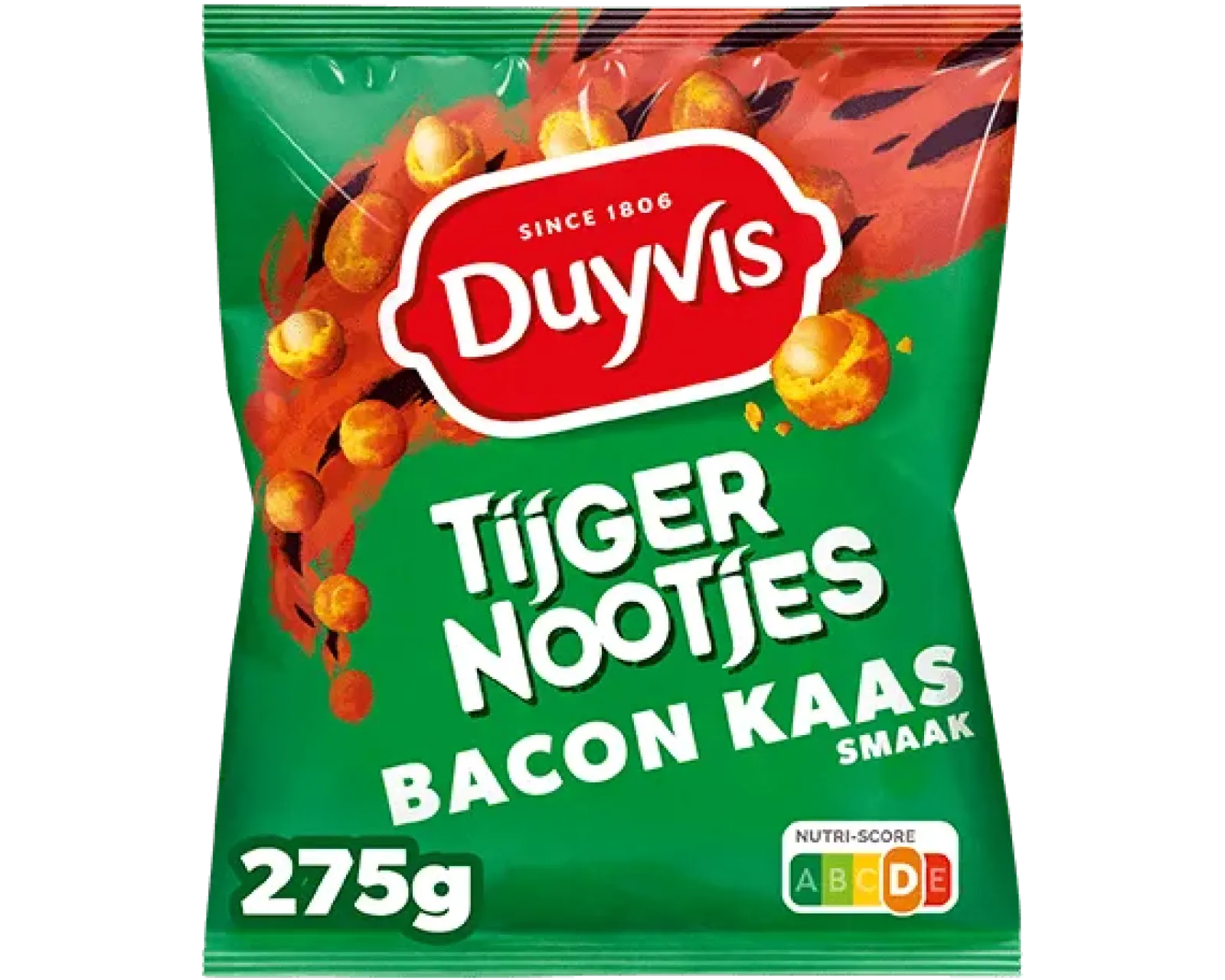 Duyvis Tijgernootjes Bacon Cheese (8x 275gr)