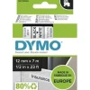 Dymo D1 tape, zwart op wit (12mm x 7m)