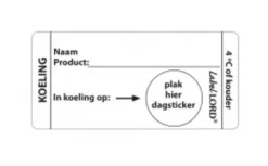 Daymark Etiket Koeling (250 stuks) Discount