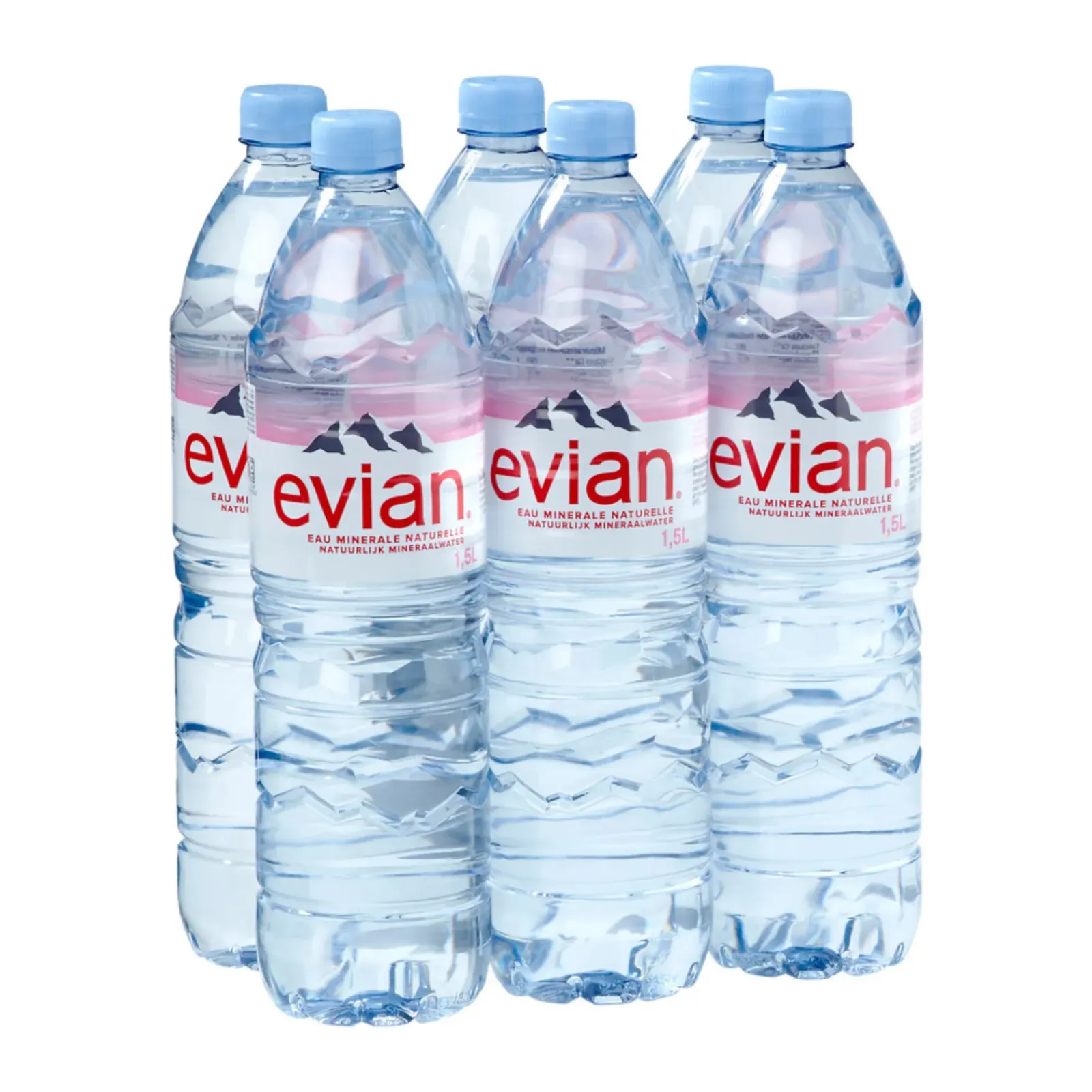 Evian Mineraalwater KZV (6×1,5 liter) Discount