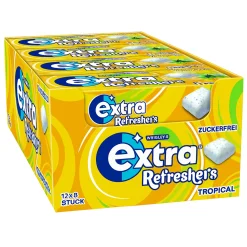 Extra Refreshers Tropical (12x 18gr) Best