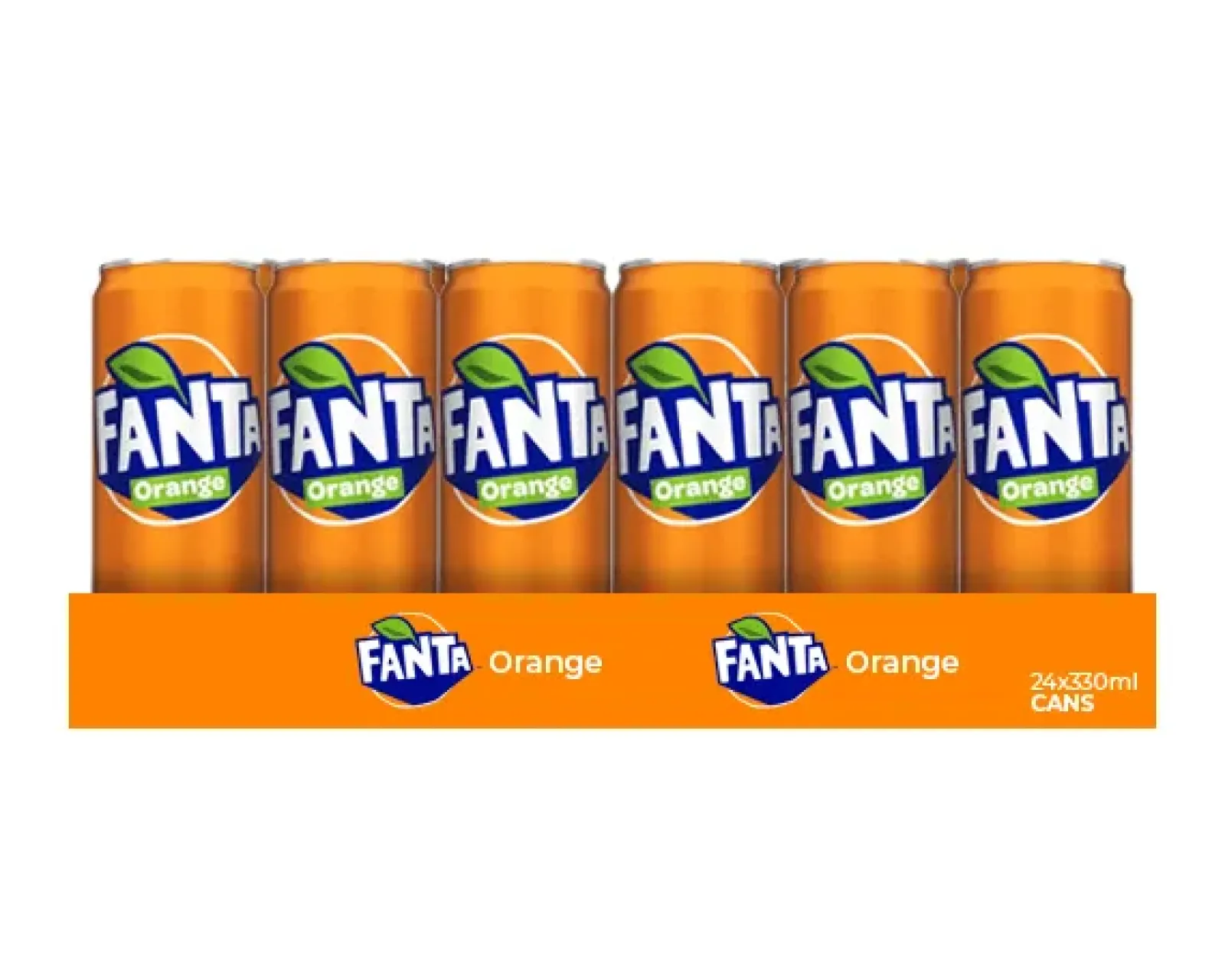 Fanta orange blik (24x 33cl) Best