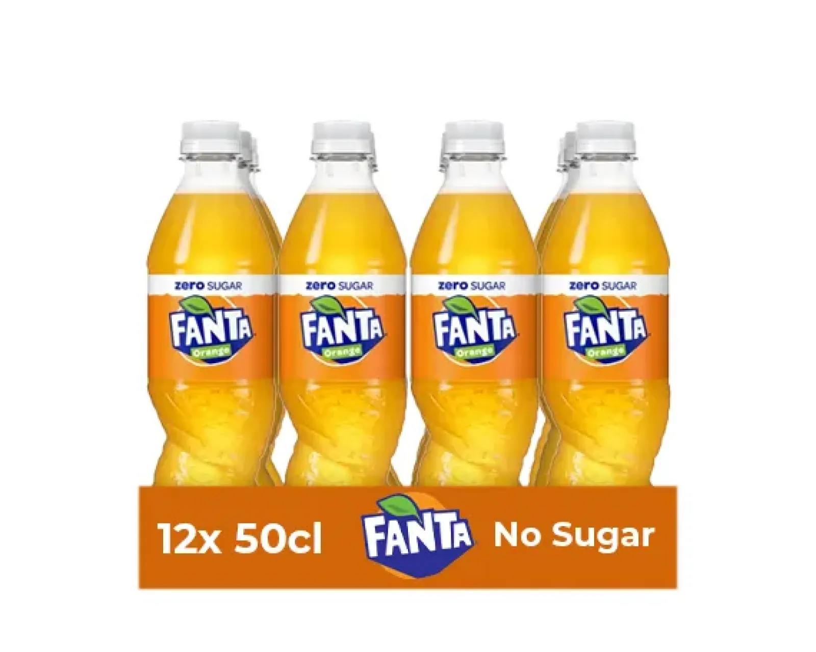 Fanta Orange No Sugar PET (12x 50cl) Outlet