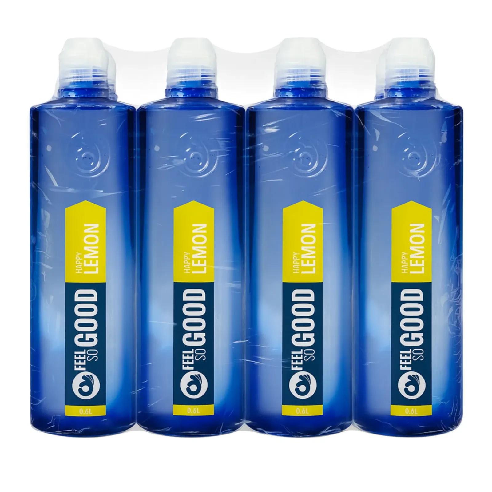 Feel So Good Happy Lemon Pet (12x 600ml) New
