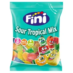 Fini sour tropical mix zakje (12×90 gram) New