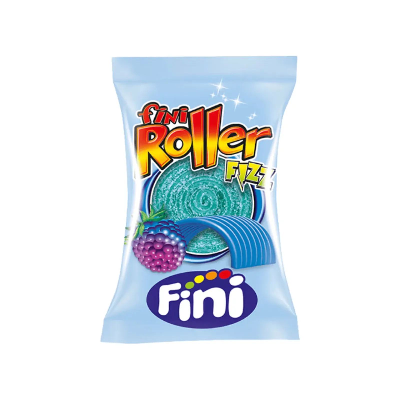 Fini Zure Roller Framboos Zakje (18×20 gram) Hot