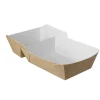 TakeAware Frietbakje A20 BIO kraft/wit (A14+saus)(400 stuks) New