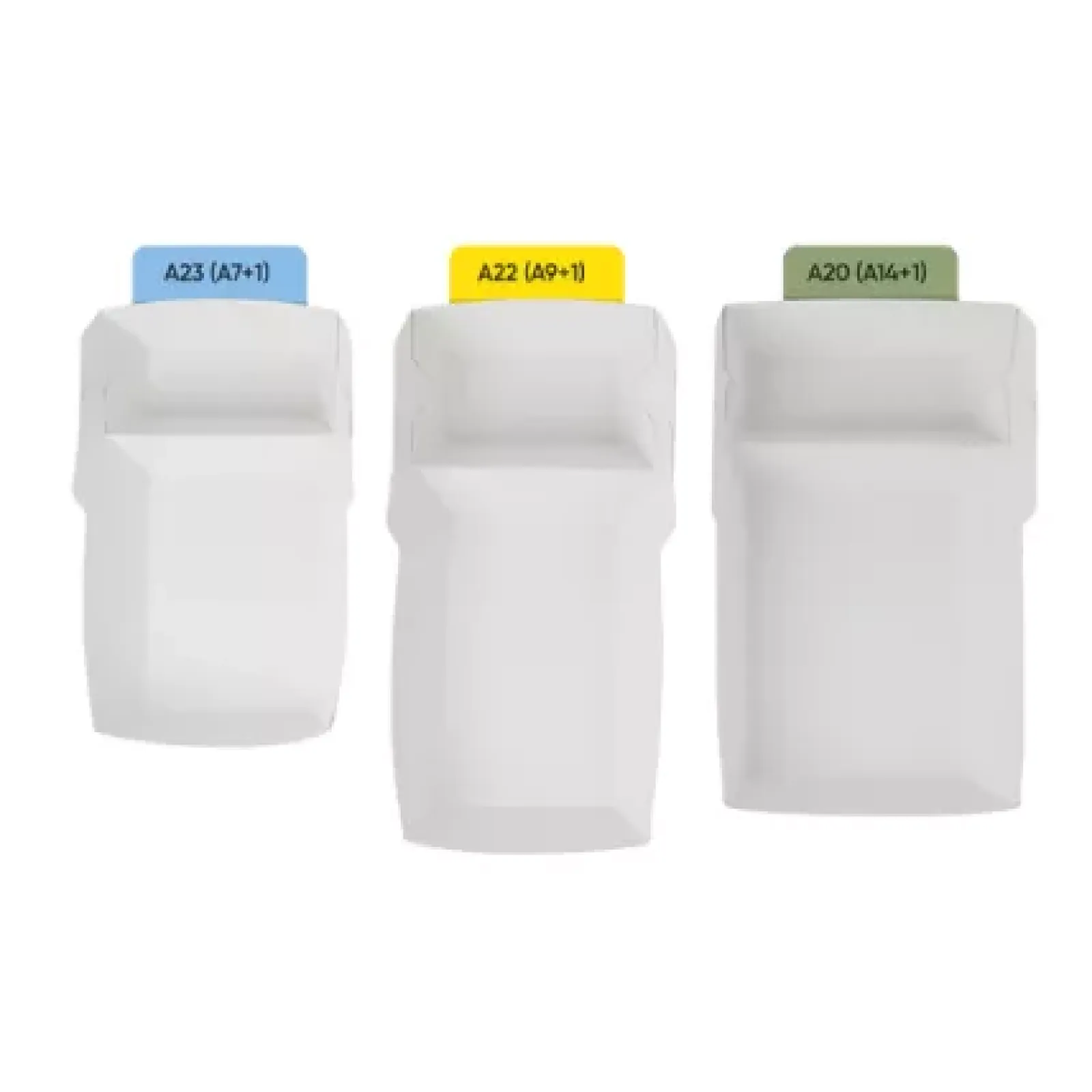 TakeAware Frietbakje A23 kraft/wit BIO (A7+saus)(400 stuks) Discount