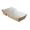 TakeAware Frietbakje A22 kraft/wit BIO (A9+saus)(400 stuks) Sale