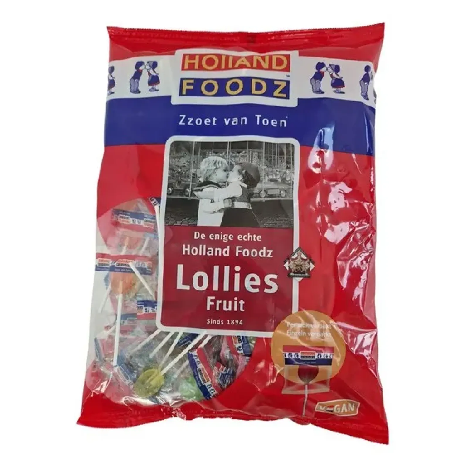 Holland Foodz Fruit Lollipopz (200 stuks) Online