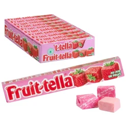 Fruittella Strawberry Vegan Rol (20x41gr) Sale
