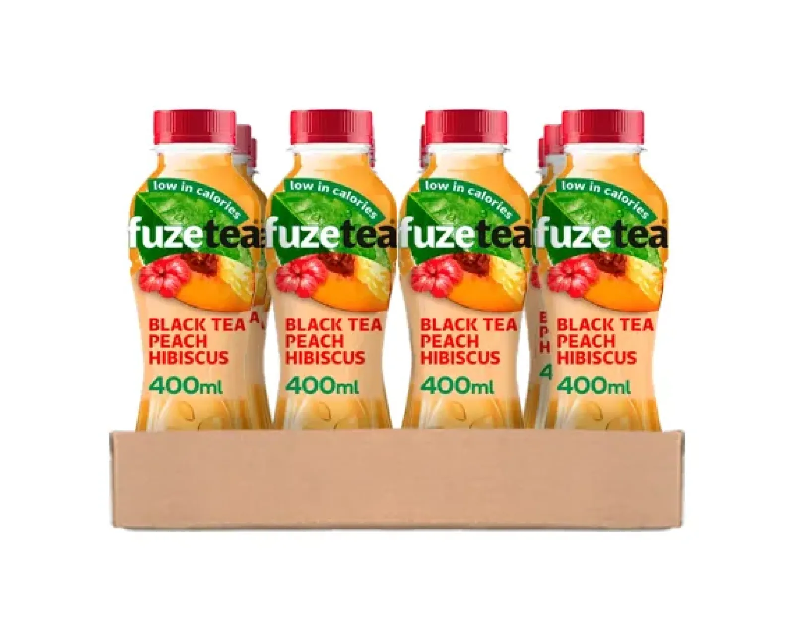 Fuze Tea black tea peach hibiscus pet (12x 40cl) Sale