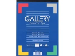 Gallery Schrijfblok, ft A5, Gelijnd, Blok van 100 Clearance