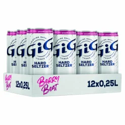 GiG Hard Seltzer Berry Beat blik (12x 25cl) Online