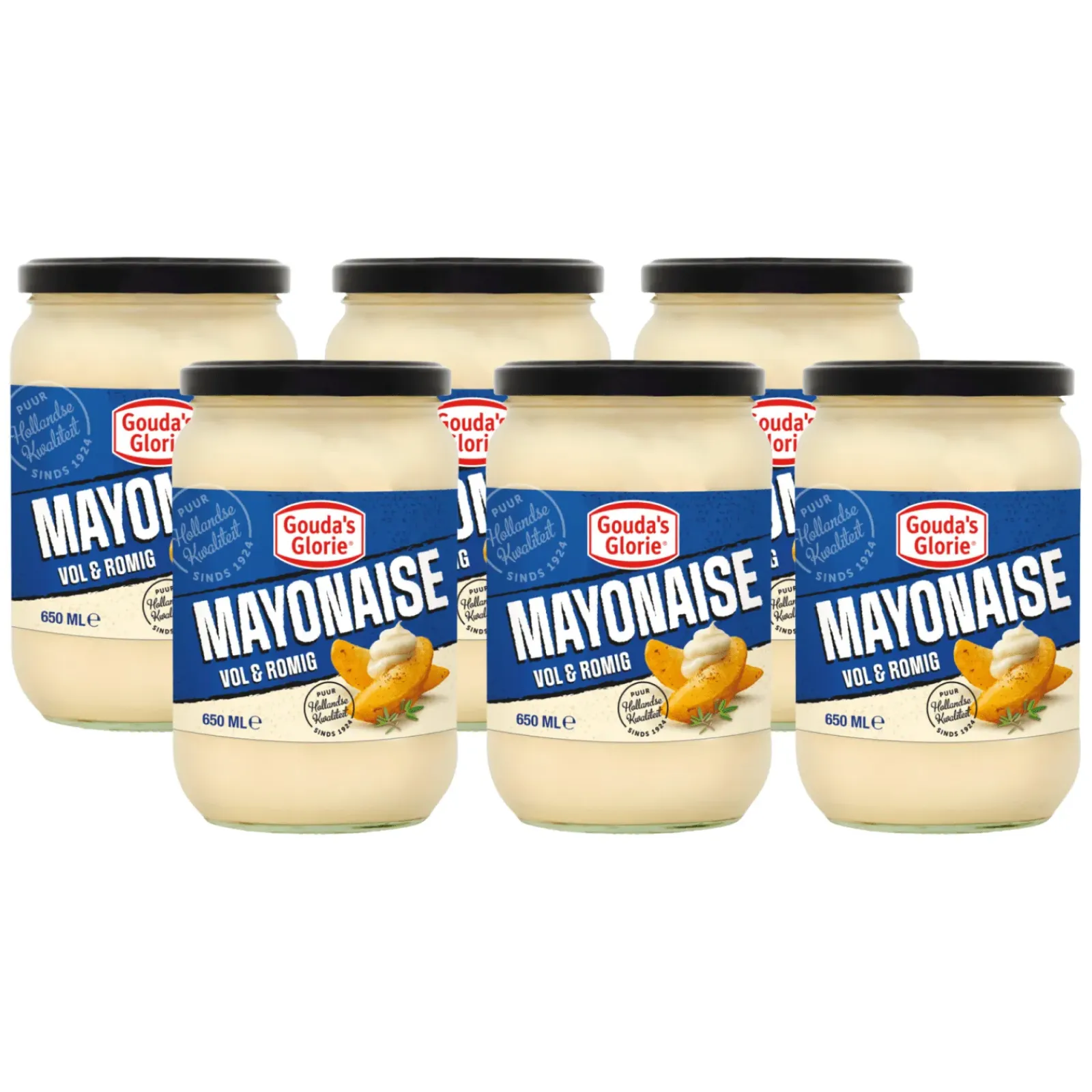 Gouda's Glorie Gouda’s Glorie Mayonaise Pot (6x 650ml)