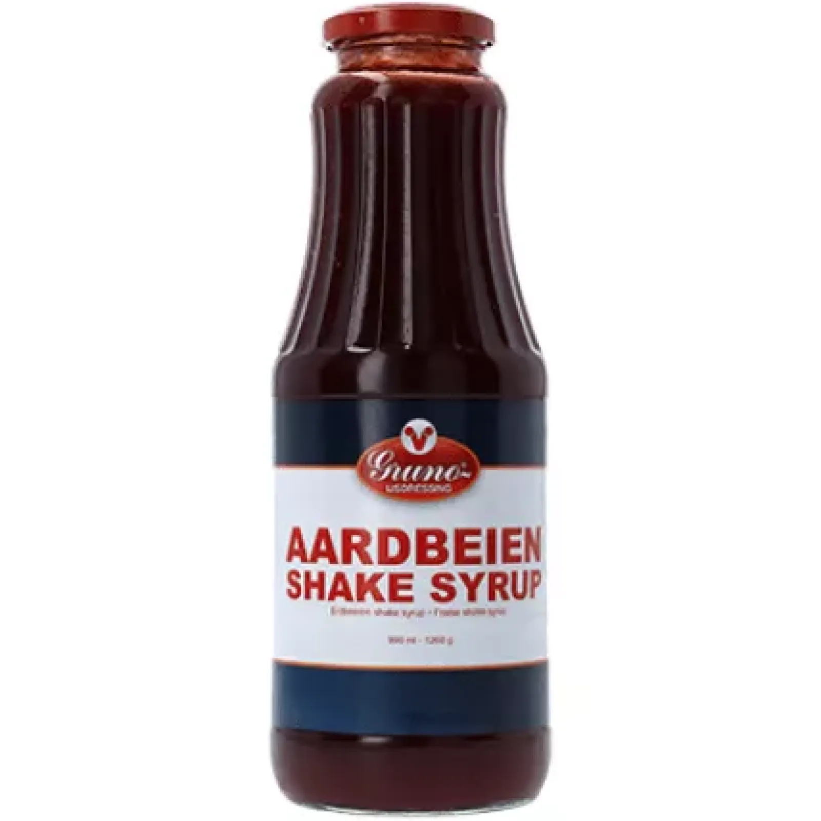 Gruno Shake Siroop Aardbei (1 liter) Discount