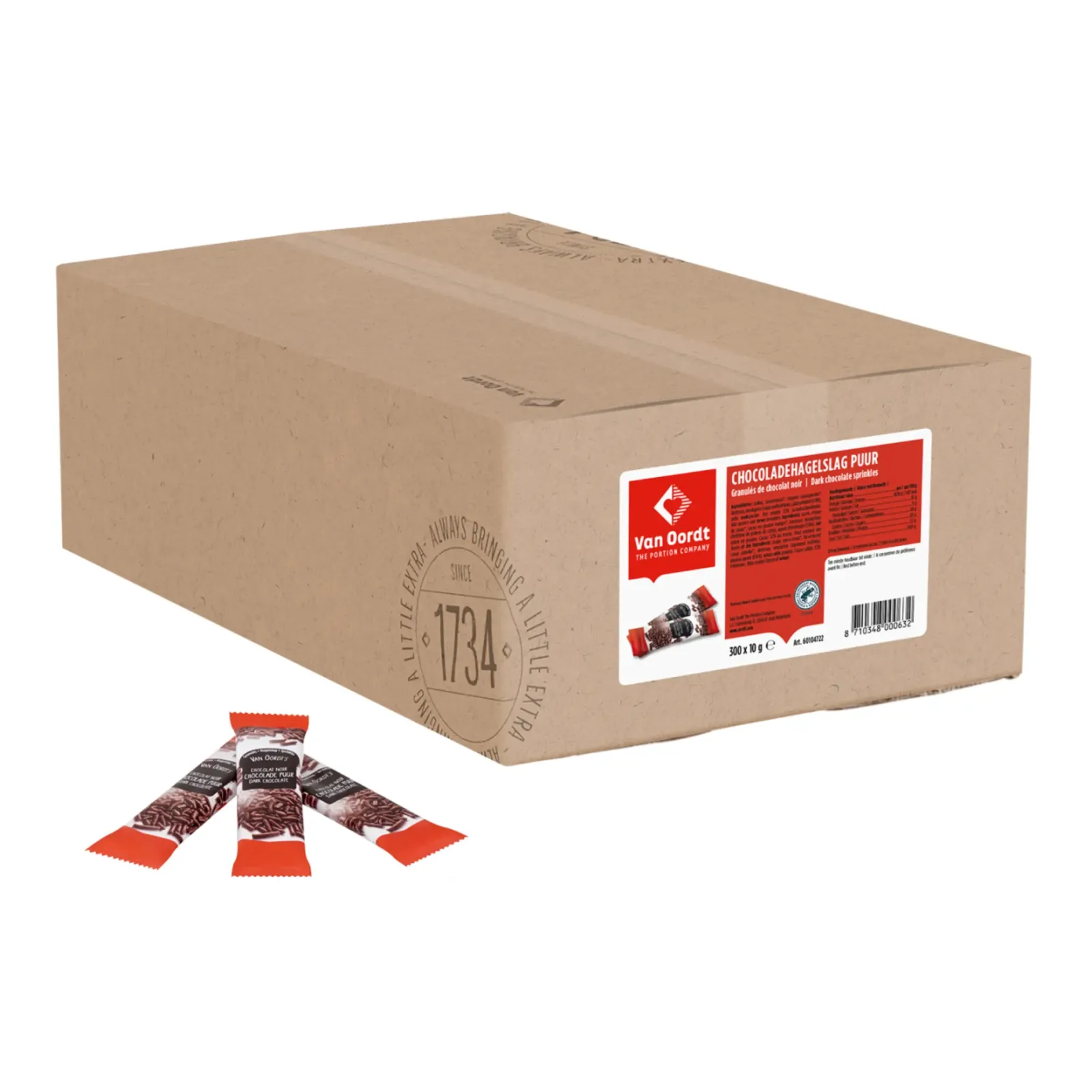 Van Oordt Hagelslag Puur (300x 10gr) New
