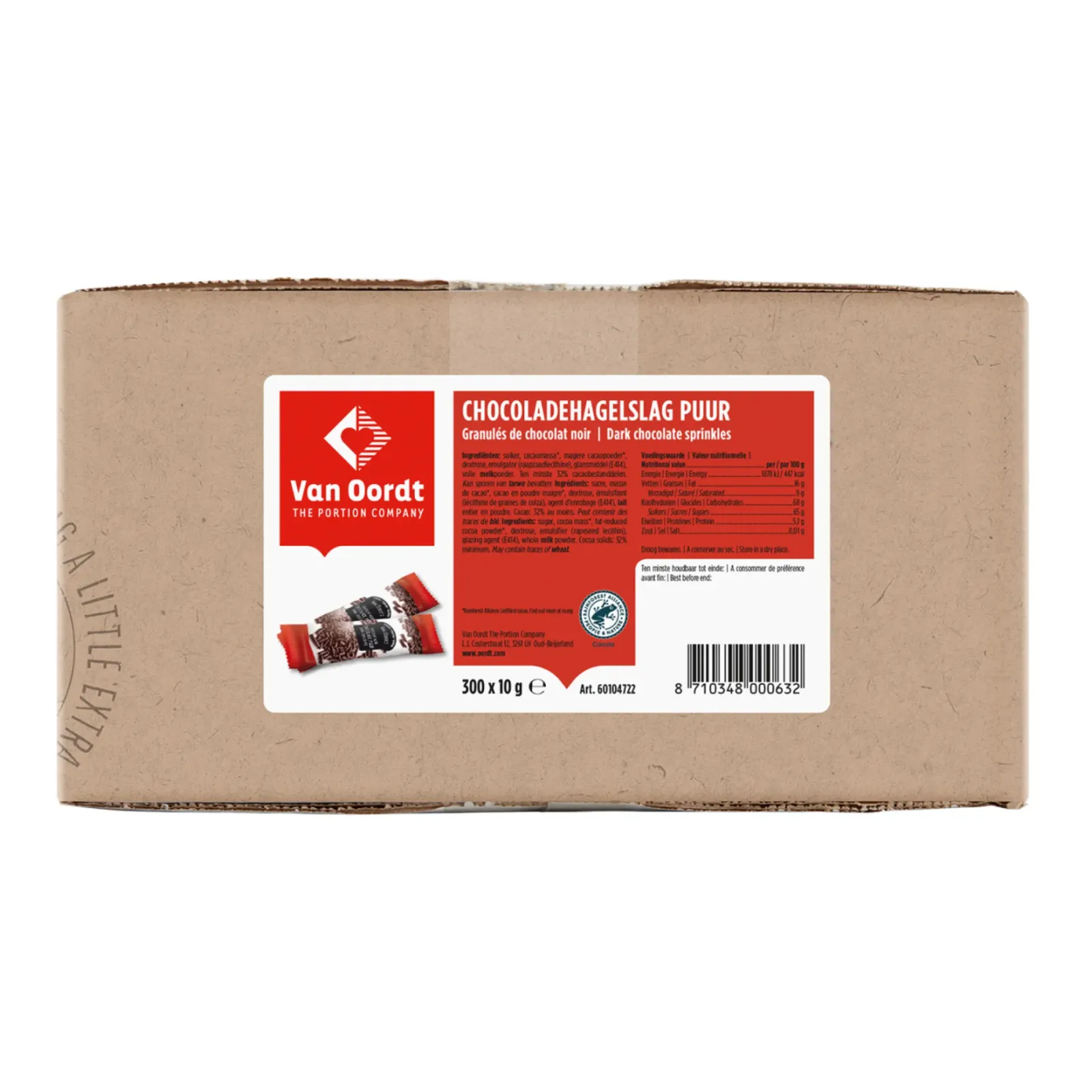 Van Oordt Hagelslag Puur (300x 10gr) New