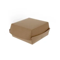 Hamburgerbak / Menubox Extra Groot FSC Kraft BIO (300 stuks) Clearance