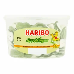Haribo Appelringen (150 stuks)