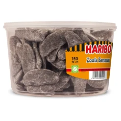 Haribo Drop Zoute Bommen (150 stuks) New