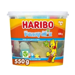 Haribo Funny Mix Silo (6x 550 gram)