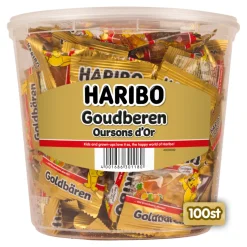 Haribo Goudberen Zakjes (100 stuks) Discount