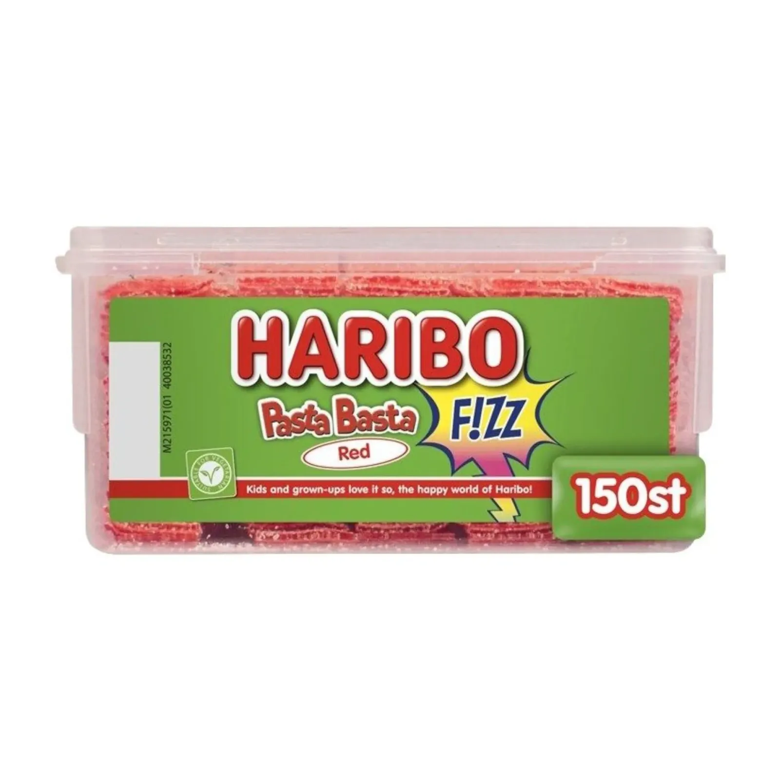 Haribo Pasta Basta Aardbei (150 stuks) Discount