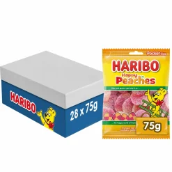Haribo Perziken Zakje (28x 75gr) Clearance