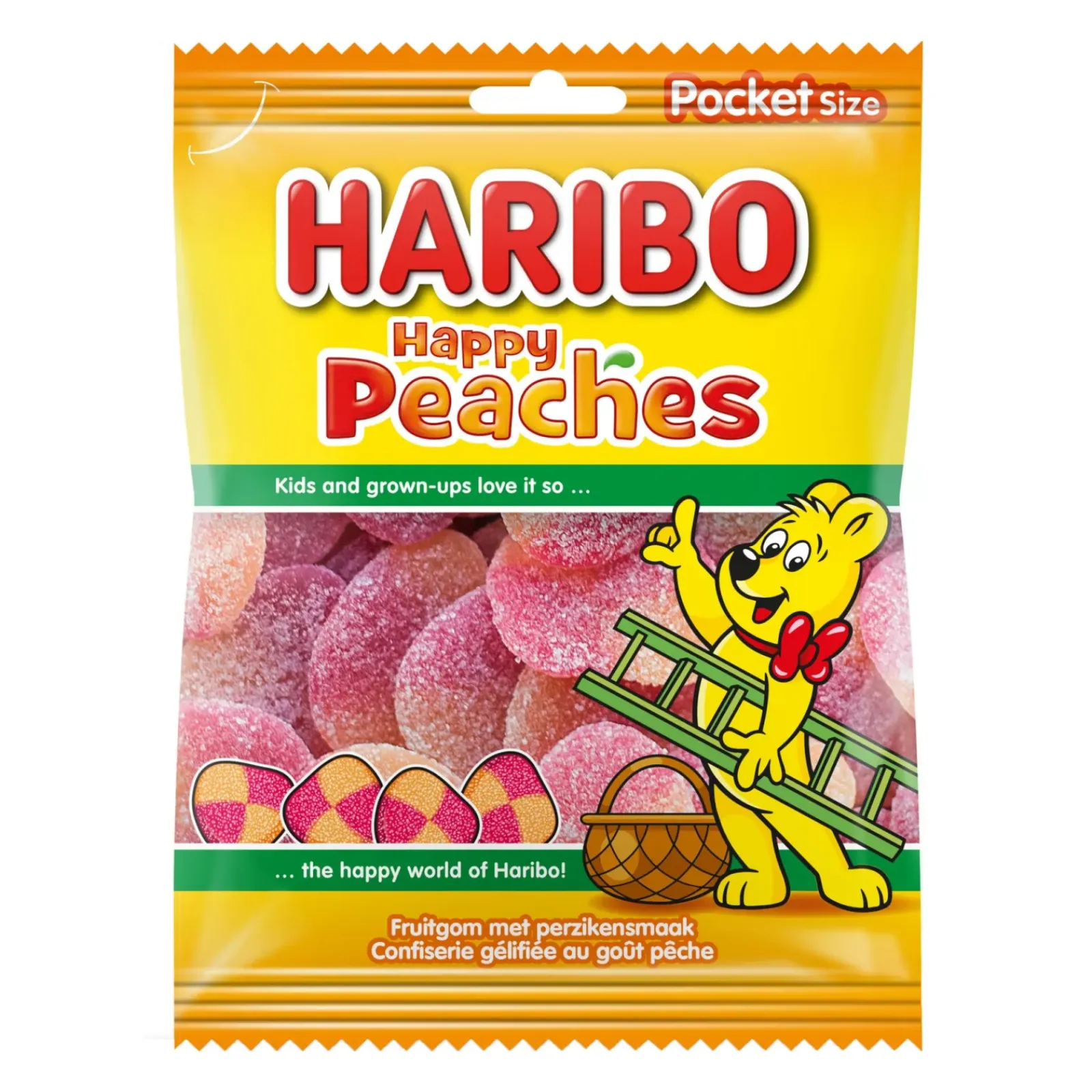 Haribo Perziken Zakje (28x 75gr) Clearance