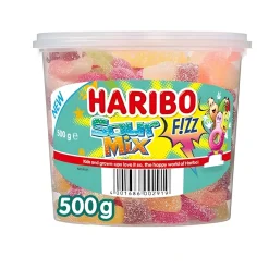 Haribo Sour Mix Fizz silo (6x 500gr) Hot