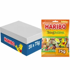 Haribo Tangfastics Zakje (28x 75gr) New