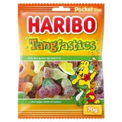 Haribo Tangfastics Zakje (28x 75gr) New