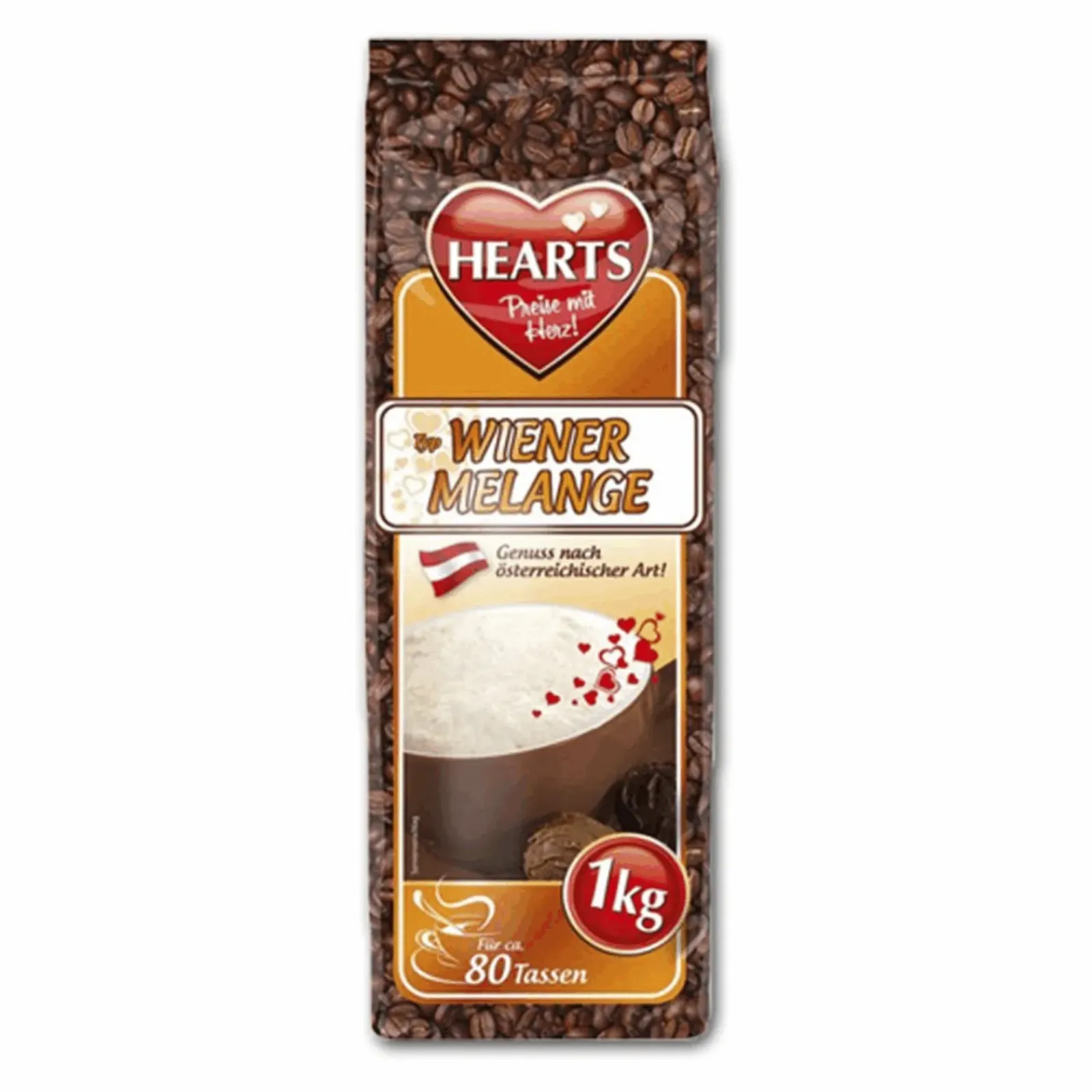 Hearts Cappuccino Wiener Melange (10x 1000gr)