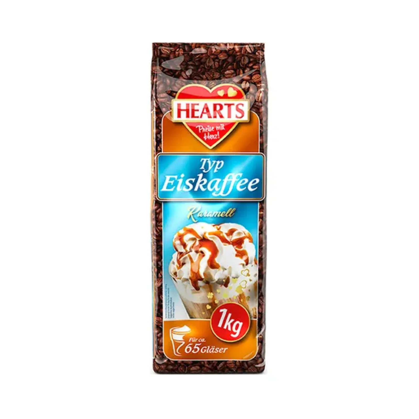 Hearts Eiskaffee Karamell (10x 1kg) Best