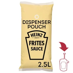 Heinz sauce o mat fritessaus (3x 2,5 liter) Outlet