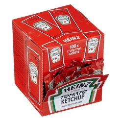 Heinz Tomatenketchup Sachets (100x 17ml) Hot
