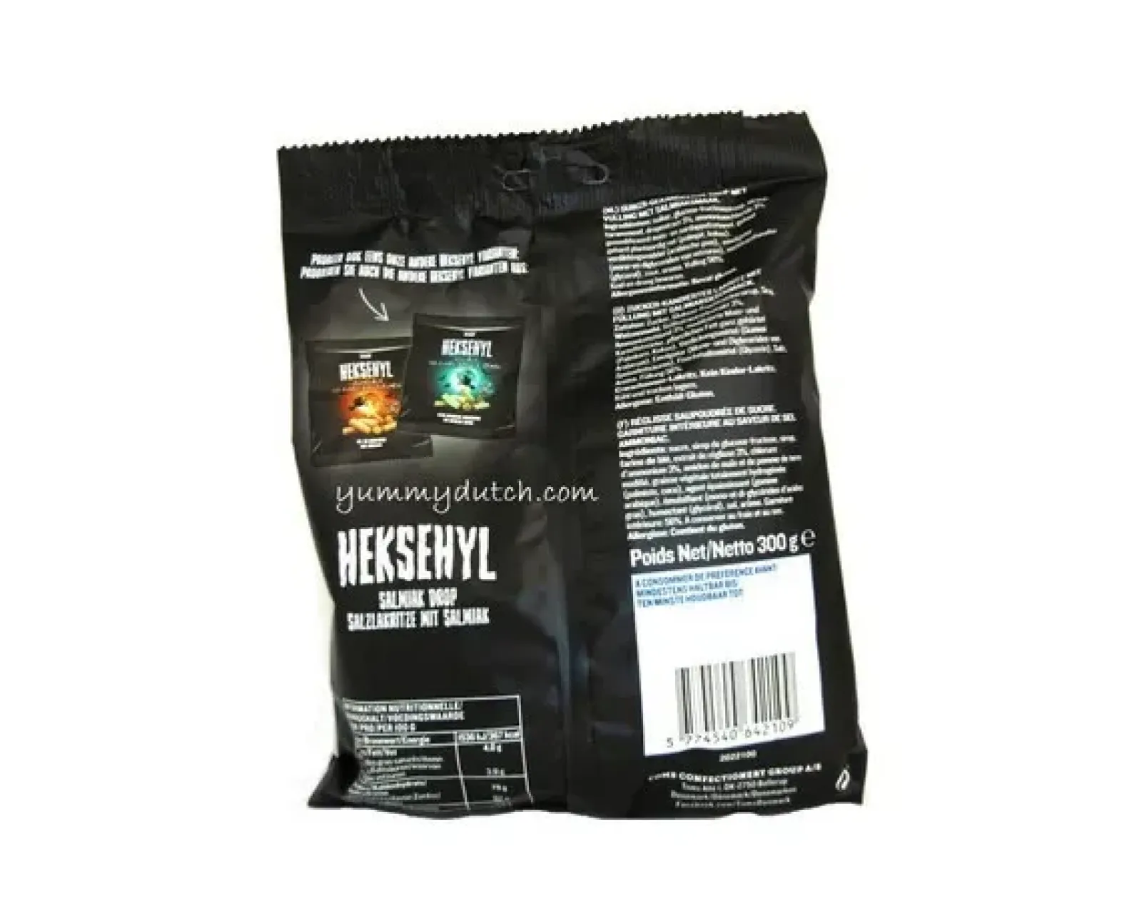 Toms Heksehyl Salmiakdrop Zak (16x 300gr) New