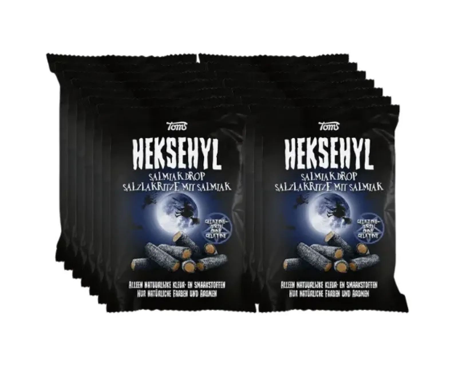 Toms Heksehyl Salmiak Zak (14x 150gr) Best