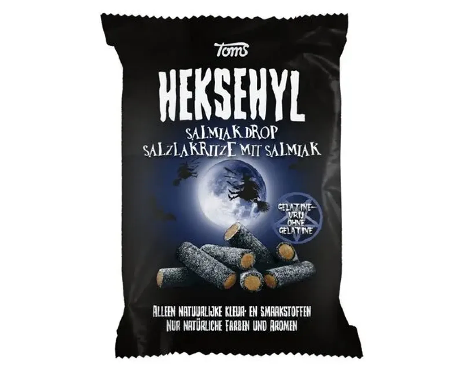 Toms Heksehyl Salmiak Zak (14x 150gr) Best