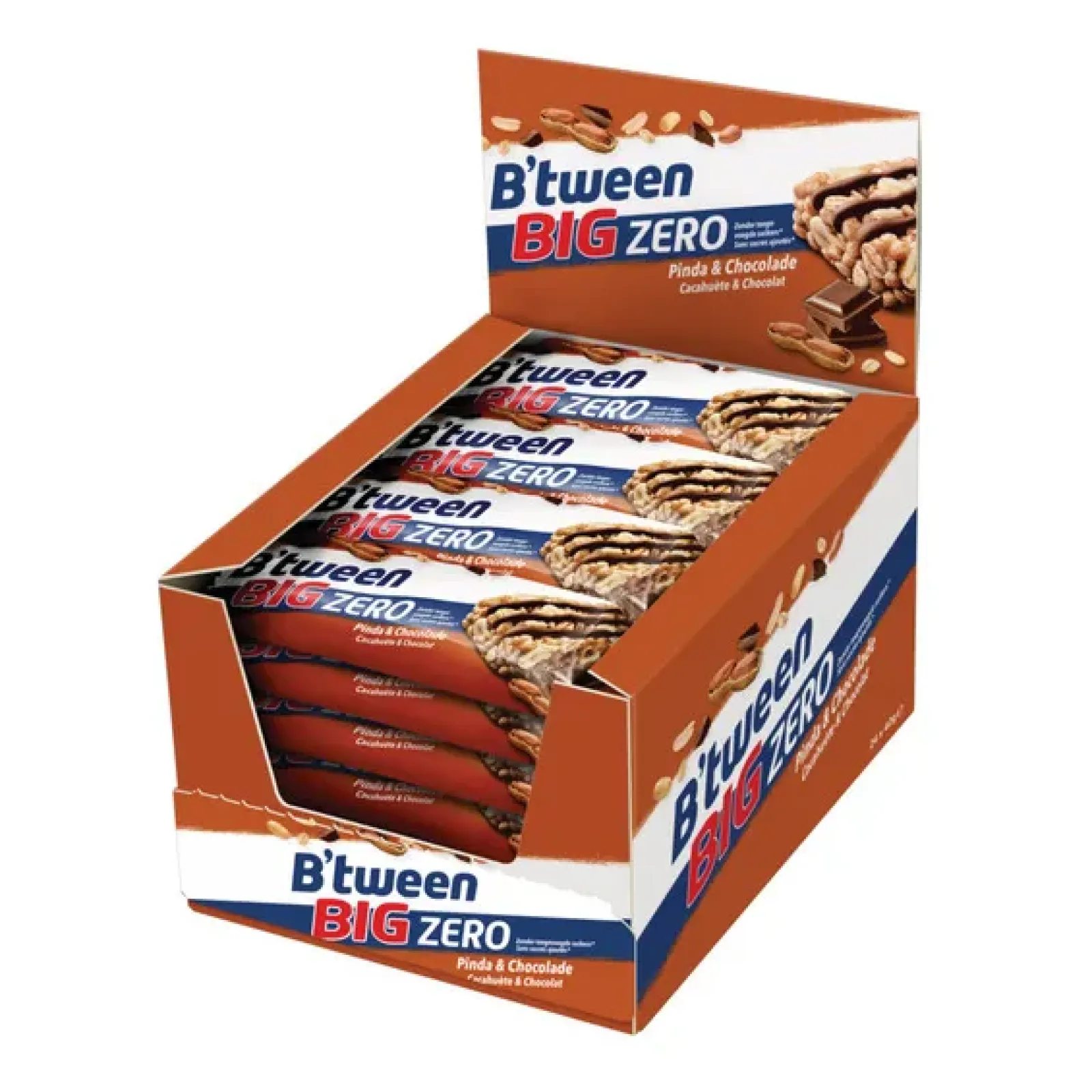 Hero b’tween big zero pinda en chocolade 40 gr Best