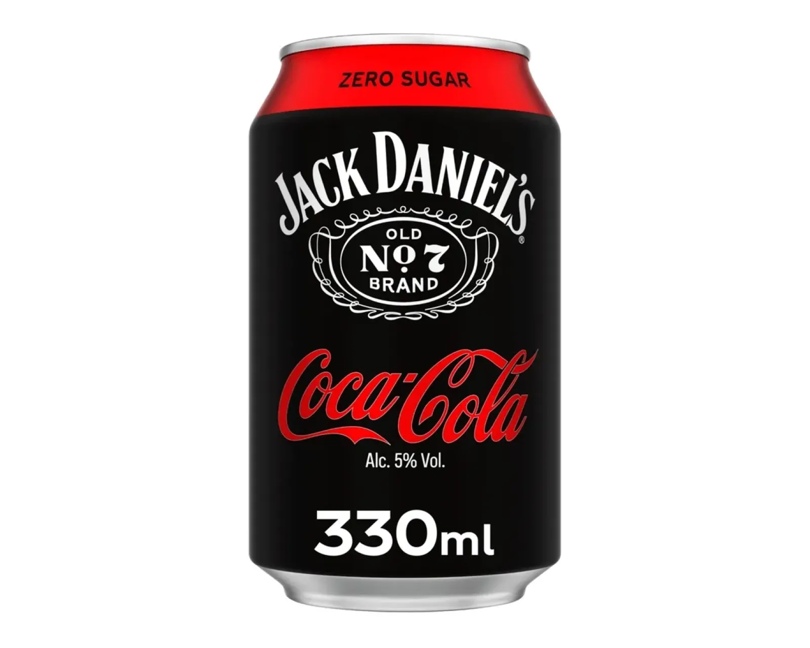 Jack Daniel's Jack daniel’s & Coca Cola Zero Blik (12x 33cl) Clearance