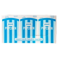Jimmy's Jimmy’s Popcorn Zout Tube (6x 90gr) Hot
