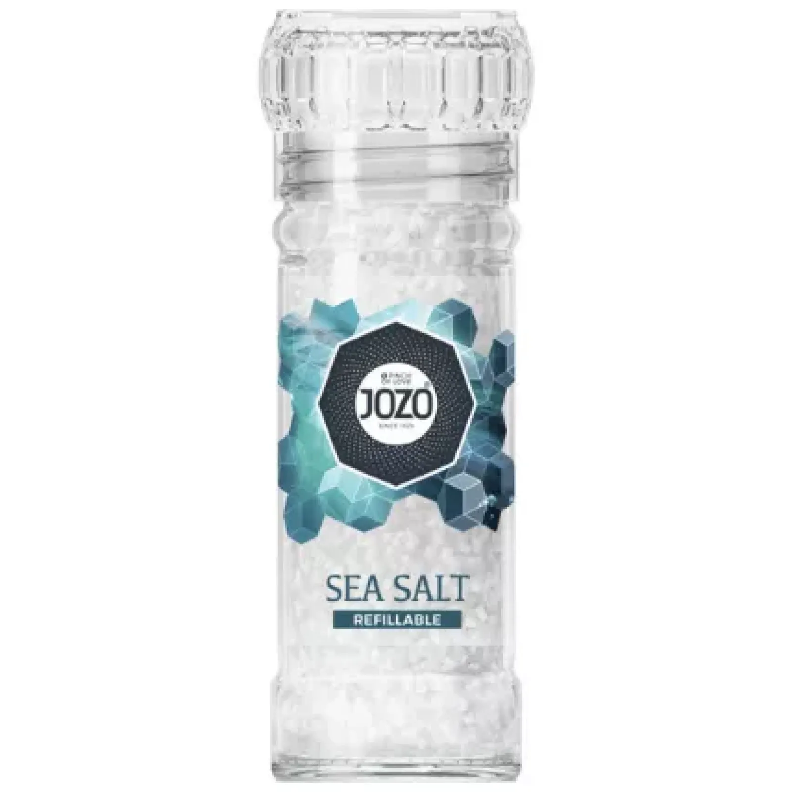 Jozo grof zeezout molen navulbaar (6x 100gr) Sale