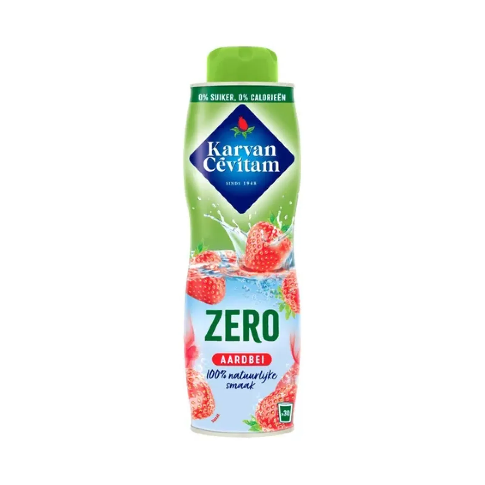 Karvan Cévitam Karvan Cevitam Aardbei Zero (6x 600ml) Hot