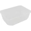 Kilobak 1000ml. PP wit 186x133x63mm (50 stuks) Sale