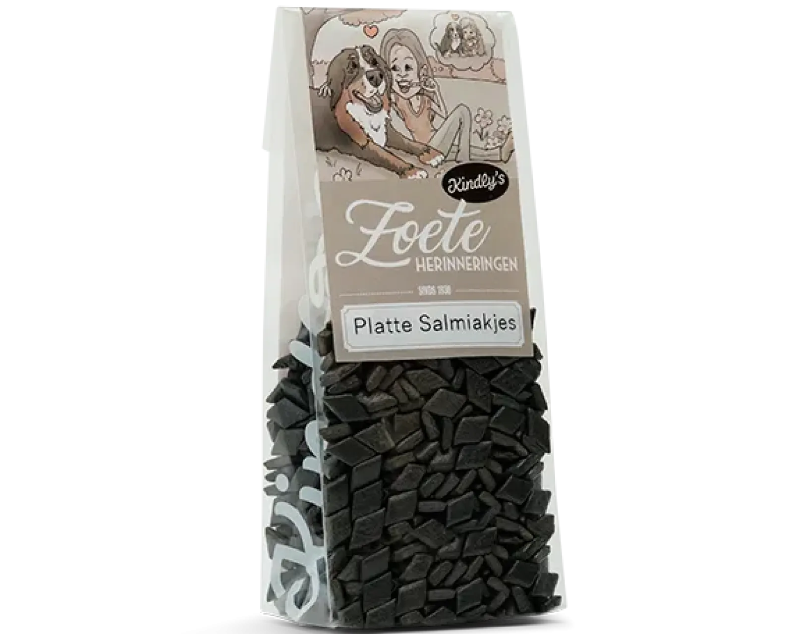 Kindly's Kindly’s Platte Salmiakjes Zakje (7x 130gr) Best